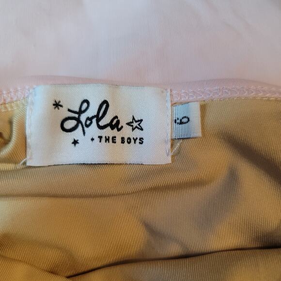 Lola and the Boys- Girls Sequin one piece swimsuit- size 6 - Picture 3 of 4